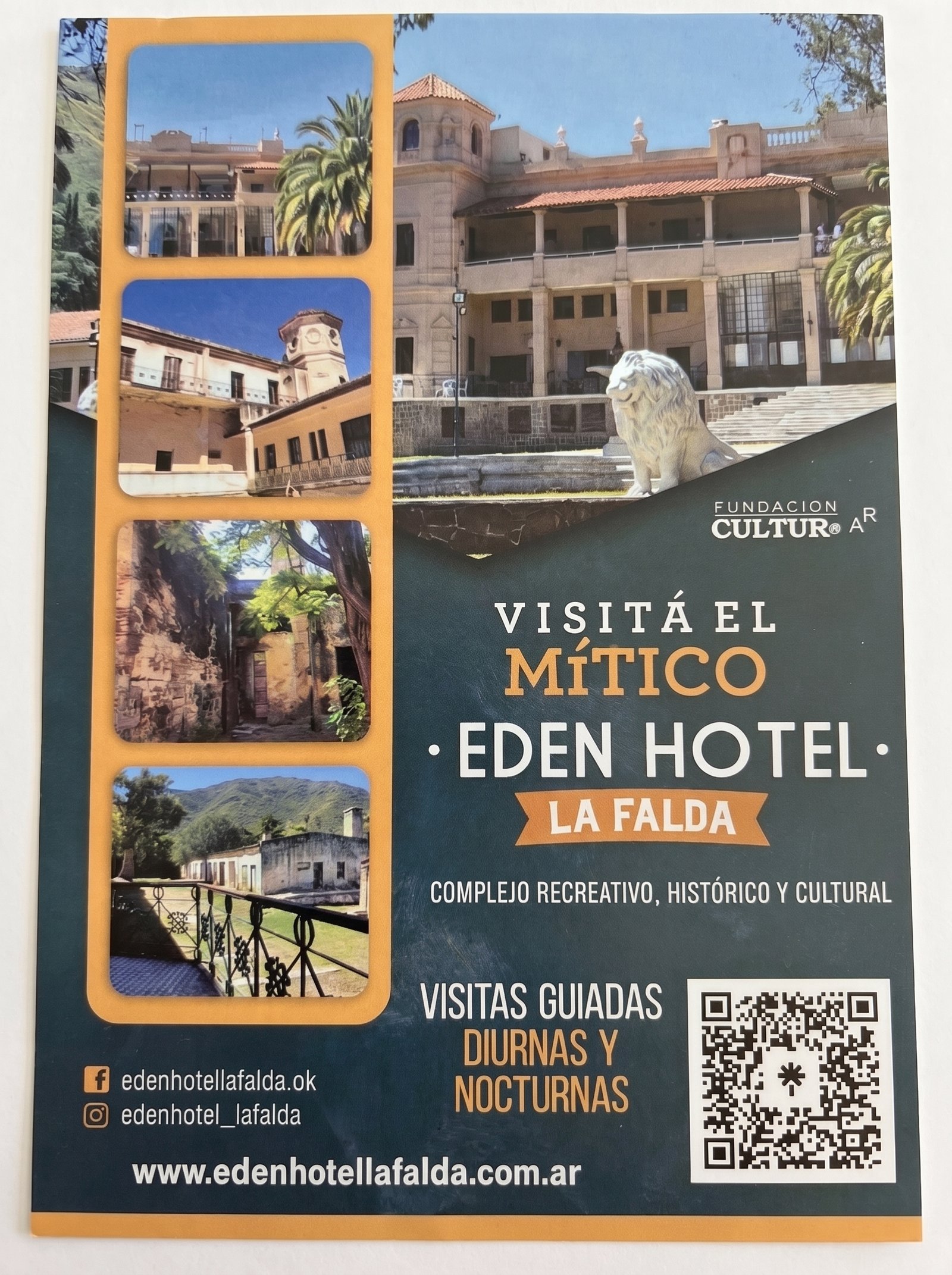 Edén Hotel, edificio histórico de La Falda
