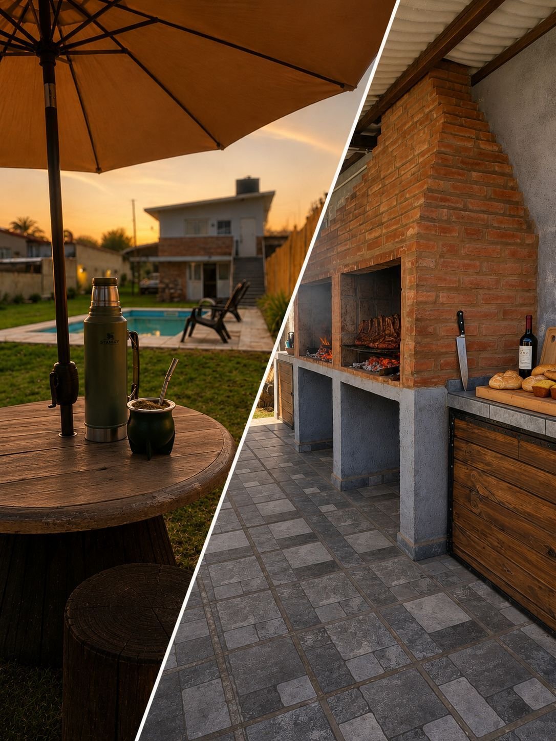 Parque y solarium de El Refugio